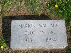 LTC Marion Wallace Clopton Jr.