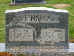 John Pruitt Hensley 