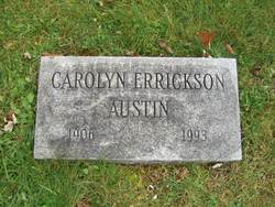 Carolyn <I>Errickson</I> Austin 