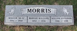 Mariah Adeline <I>Williams</I> Morris 