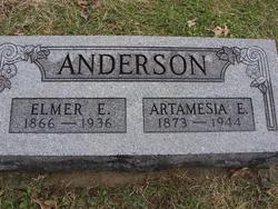 Artamesia E. <I>Scruggs</I> Anderson 