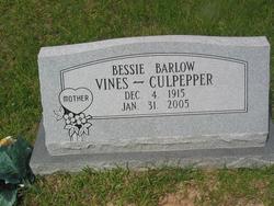 Bessie Louviana <I>Barlow</I> Vines Culpepper 