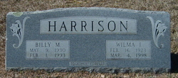 Wilma Inell <I>Wilson</I> Harrison 