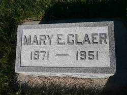 Mary Ellen <I>Dailey</I> Claer 