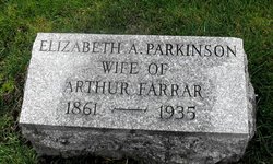 Elizabeth A <I>Parkinson</I> Farrar 