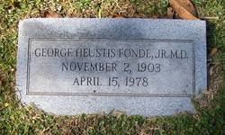 George Heustis Fonde Jr.