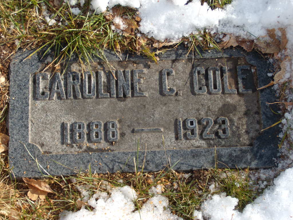 Caroline Christy Humphrey Cole (1888-1923)