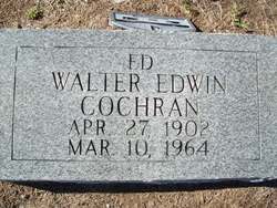 Walter Edwin “Ed” Cochran 