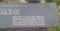 Willie H Boyd 