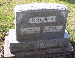Mary Esther <I>Carter</I> Brown 