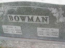 Mary M. Bowman 