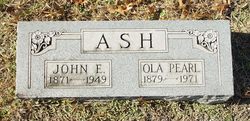 John E Ash 