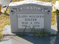 Gladys <I>Wescovich</I> Foster 