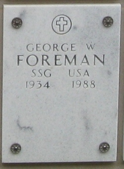 SSG George W Foreman 