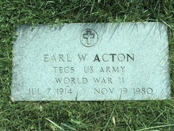 Earl W Acton 