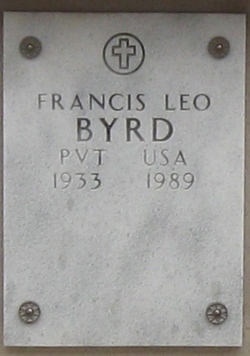 Pvt Francis Leo Byrd 