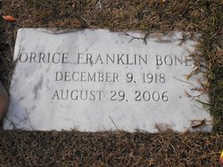 Orrice <I>Franklin</I> Boney 