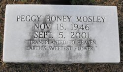Peggy <I>Boney</I> Mosley 
