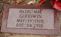 Hazel Mae Goodwin 