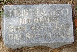 Christina <I>Moore</I> Hoyt 