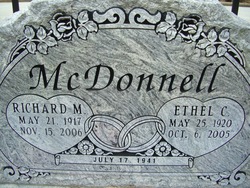 Richard M McDonnell 