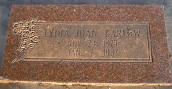 Lydia Joan Barlow 