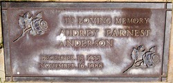 Audrey <I>Earnest</I> Anderson 