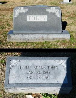Lucille <I>Adams</I> Tobey 