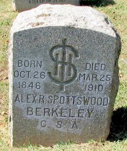 Pvt Alexander Spottswood Berkeley 