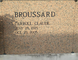 Carroll Claude Broussard 