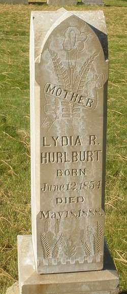 Lydia Rhone <I>Burnett</I> Hurlburt 