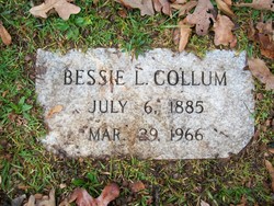 Bessie Lou <I>Adams</I> Collum 