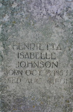 Henrietta Isabelle Johnson 
