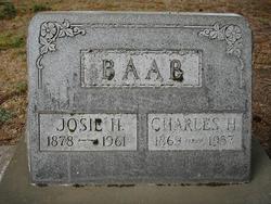 Josie H <I>Ferrin</I> Baab 