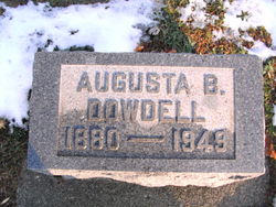Augusta Bertha <I>Weinkauff</I> Dowdell 