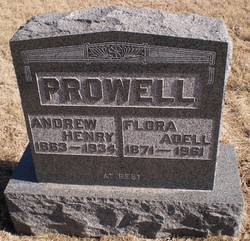 Flora Adell <I>Mills</I> Prowell 