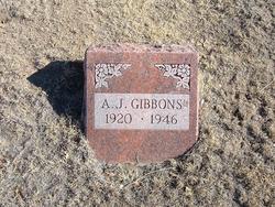 SGT Andrew Jackson “A. J. Junior” Gibbons Jr.