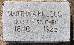 Martha Amelia <I>Minter</I> Killough 