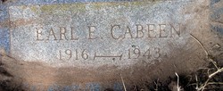 Earl Eugene Cabeen 