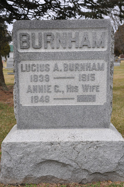 Annie C <I>Longbrake</I> Burnham 