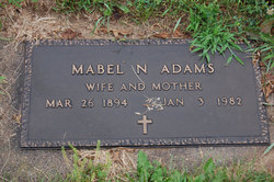 Mabel Nathalia <I>Thorson</I> Adams 
