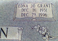 Edna Jo <I>Grant</I> Beason 
