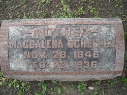 Magdalena <I>Schneider</I> Schelper 