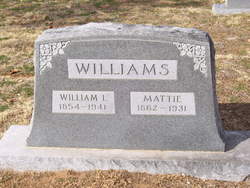 Martha Mattie <I>Seale</I> Williams 
