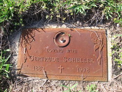 Gertrude T <I>Boslet</I> Scheller 