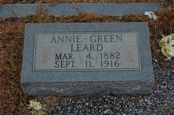 Mrs Annie Daisy <I>Green</I> Leard 