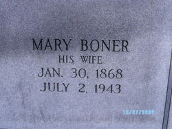 Mary Frances <I>Boner</I> Chesnut 