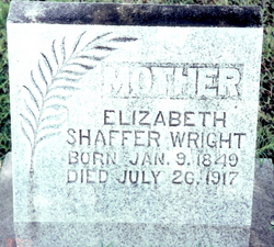 Elizabeth “Lizzy” Shaffer-Wright 