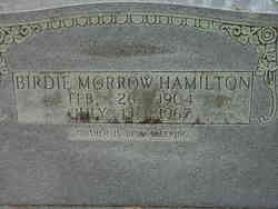 Birdie <I>Morrow</I> Hamilton 