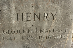 Martha Elizabeth <I>Burroughs</I> Henry 